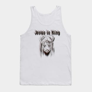 Jesus is King Tank Top